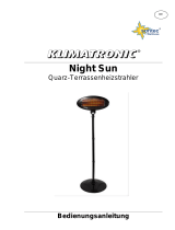 Suntec Wellness PATIO HEATER NIGHT SUN Instrukcja obsługi