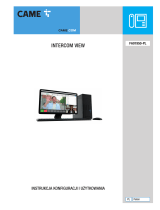 CAME INTERCOM VIEW Instrukcja instalacji