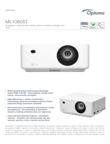 Optoma ML1080ST Instrukcja obsługi