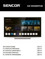 Sencor SLE 55US850TCSB Instrukcja obsługi