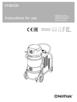 Nilfisk VHB436 3B Instrukcja obsługi