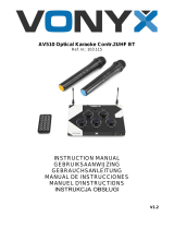 Vonyx AV510 Instrukcja obsługi