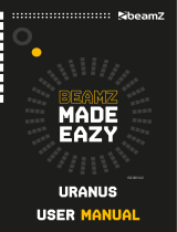 Beamz Uranus LED Double Moonflower Instrukcja obsługi