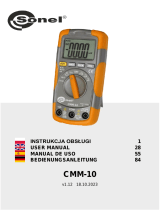 Sonel CMM-10 Instrukcja obsługi