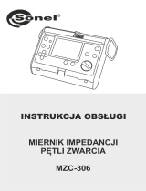 Sonel MZC-306 Instrukcja obsługi