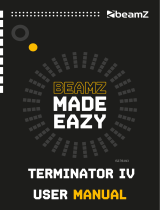 Beamz Terminator IV LED Double Moon Instrukcja obsługi