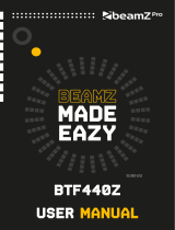 Beamz Pro BTF440Z Instrukcja obsługi