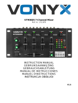 Vonyx STM3025 Instrukcja obsługi