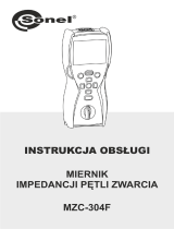 Sonel MZC-304F Instrukcja obsługi