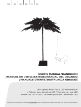 Sharper Image 6-Ft. Pre-Lit Christmas Palm Tree Instrukcja obsługi