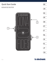 TC Electronic BONAFIDE BUFFER Skrócona instrukcja obsługi