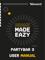 Beamz PartyBar3 4x Par Instrukcja obsługi