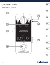 TC Electronic IMPULSE IR LOADER Skrócona instrukcja obsługi