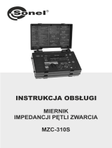 Sonel MZC-310S Instrukcja obsługi