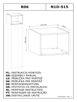 Gała Meble R06-Nadstawka515Niska Instrukcja obsługi