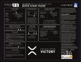 VICTRIX PlayStation 4/5 & PC PRO FS 12 Arcade Fight Stick: Purple Skrócona instrukcja obsługi