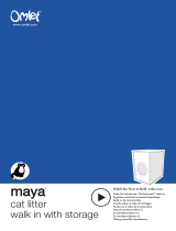 Omlet Maya Enclosed Cat Litter Box Instrukcja obsługi