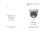 Grandstream GSC3610 Instrukcja instalacji