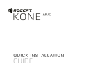 ROCCAT ROC-11-820-WE Instrukcja instalacji