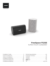 Bose FreeSpace FS2SE Instrukcja instalacji