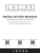 Lucide DINGO-LED Garden Bollard Instrukcja instalacji