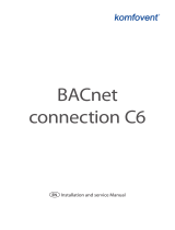 Komfovent BACnet Instrukcja instalacji