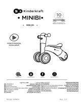 Kinderkraft Tricycle MINIBI Instrukcja obsługi