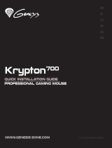 Genesis Krypton 700 Instrukcja instalacji