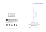 Grandstream GWN7664LR Instrukcja instalacji