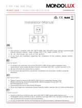 MONDOLUX ANGLO-EU-PLUG Instrukcja instalacji