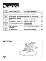 Makita DGP180 Instrukcja instalacji