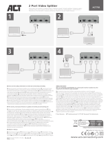 ACT AC7702 Instrukcja instalacji