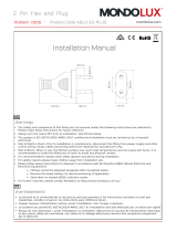 MONDOLUX AGLO-EU-PLUG Instrukcja instalacji