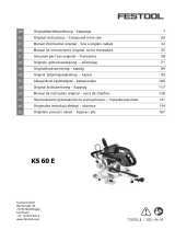 Festool KS 60 E Instrukcja obsługi