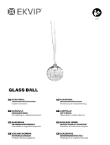EKVIP Glass Bauble Instrukcja obsługi