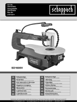 Scheppach SD1600V Scroll Saw Instrukcja obsługi