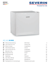 SEVERIN GB 8882 mini vertical Freezer box Instrukcja obsługi