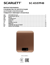 Scarlett SC-KS57P49 Instrukcja obsługi