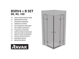 RAVAK BSRV4 Plus B Set 80 Instrukcja obsługi