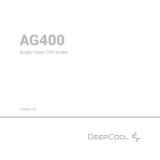 DeepCool AG400 Instrukcja obsługi