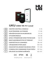 HUUM UKU GSM WiFi Local Heater Control Console Instrukcja obsługi