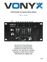 Vonyx STM-2211B Instrukcja obsługi