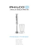 Philco PHHB 6600 Instrukcja obsługi