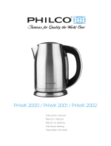 Philco PHWK 2000 Instrukcja obsługi