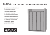 RAVAK BLIX BLDP4-160 Instrukcja obsługi