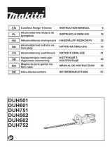 Makita DUH601Z Instrukcja obsługi