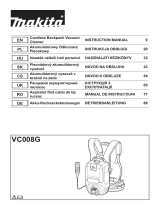 Makita VC008G Instrukcja obsługi