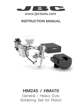 jbc HM470  Instrukcja obsługi