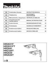 Makita HR2631FT Combination Hammer Instrukcja obsługi