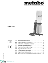 Metabo SPA 1200 Instrukcja obsługi